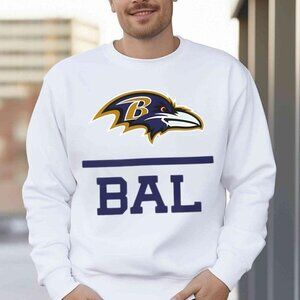 Baltimore Ravens Combine Lockup Sweatshirt NFL Crewneck Under Armour 79